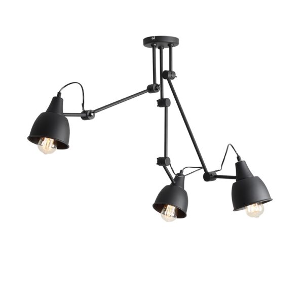 Plafon AIDA 3 Czarny 842PL_E Aldex