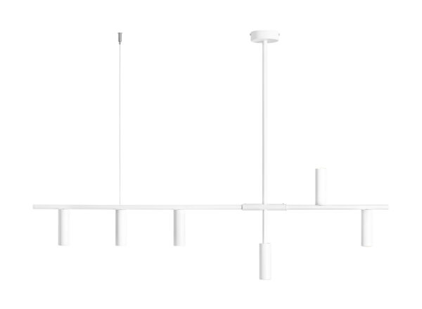 Lampa Wisząca TREVO 6 Biały 1104K Aldex