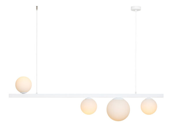 LAMPA WISZĄCA GARDA 4 WHITE 1099L Aldex