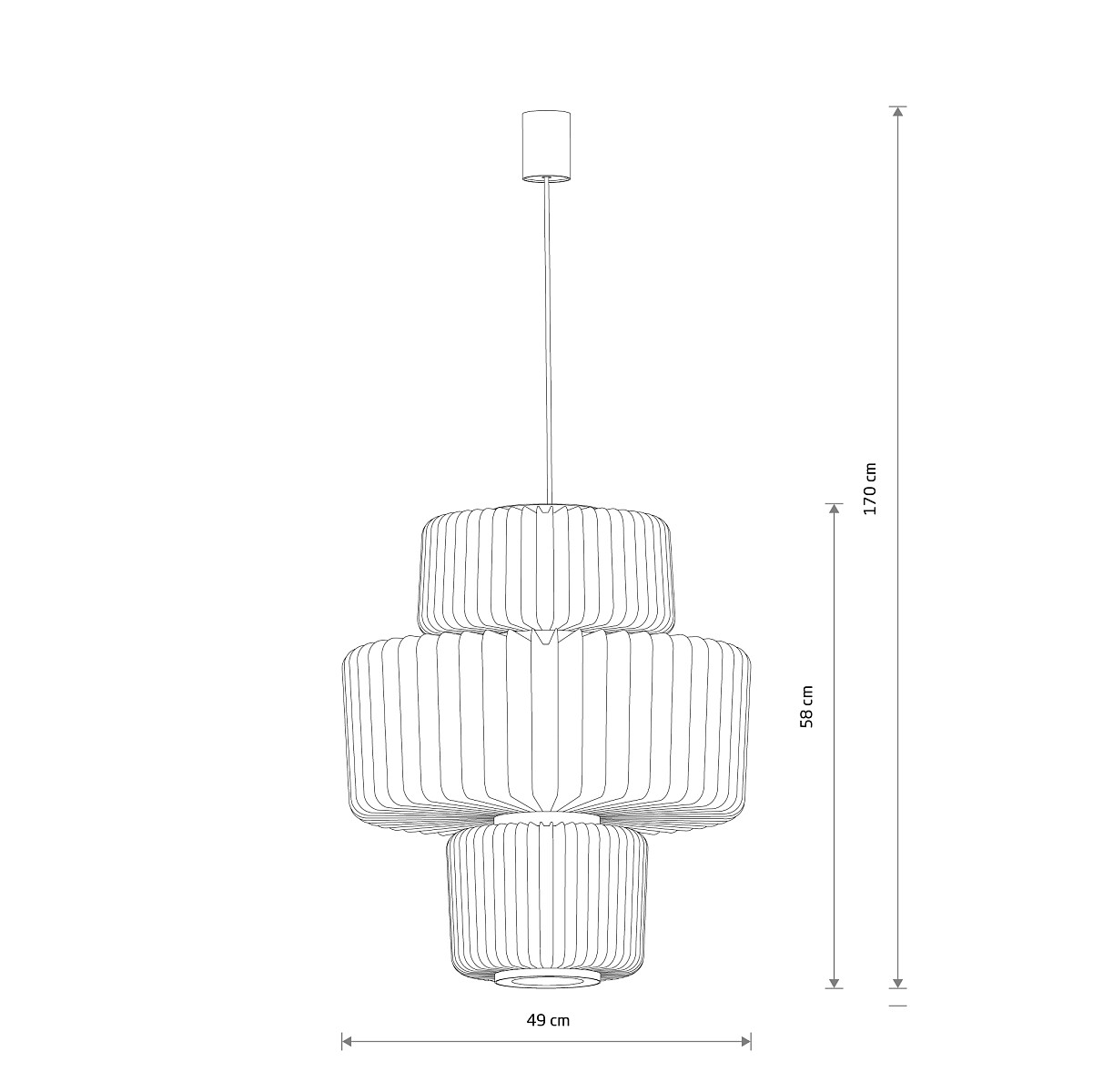 Lampa wisząca NOME A 12248 Nowodvorski