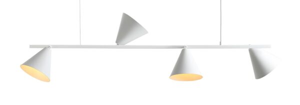 Lampa Wisząca FORM 4 Biały 1108L Aldex
