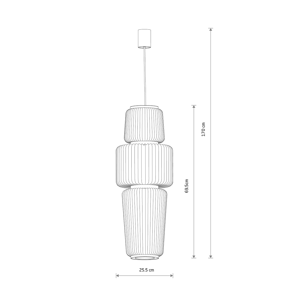 Lampa wisząca NOME B 12250 Nowodvorski