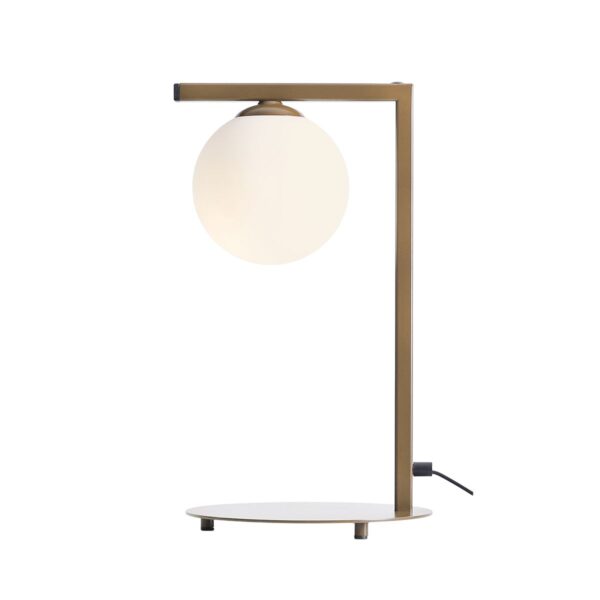 Lampka Biurkowa Zac Beżowy 1038B17_1 Aldex