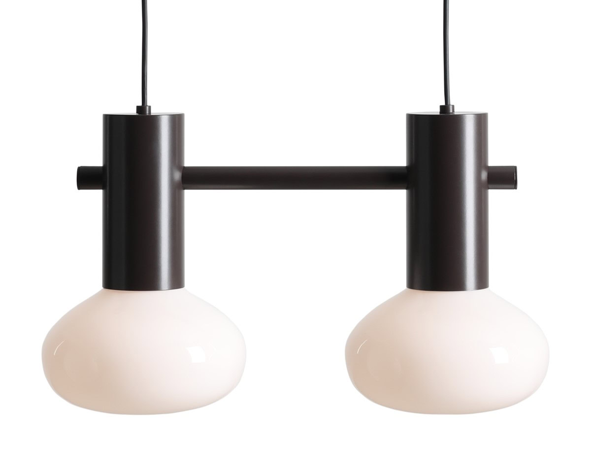 LAMPA WISZĄCA FLO 2 MOKKA S (opal glass) 7000H28_S Aldex