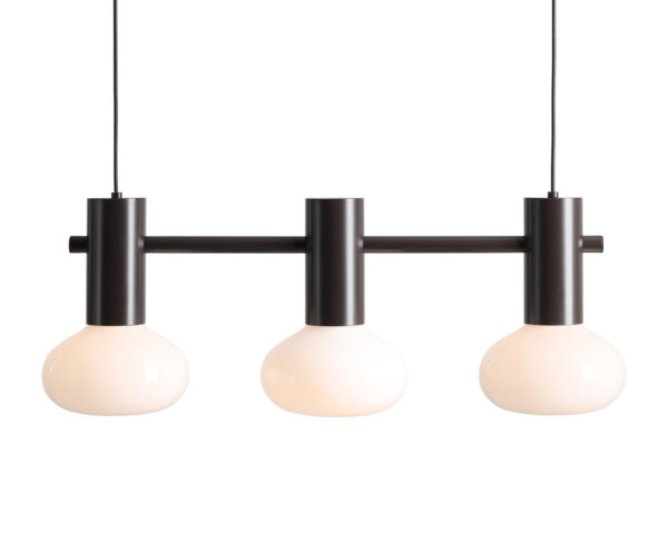 LAMPA WISZĄCA FLO 3 MOKKA S (opal glass) 7000E28_S Aldex