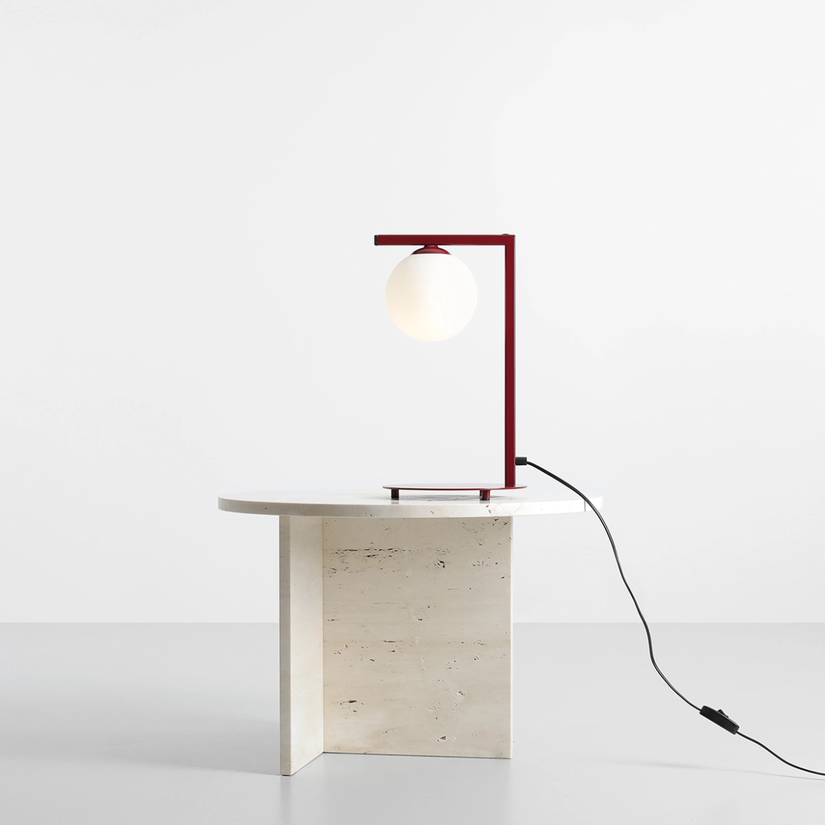Lampka Biurkowa Zac Bordowy 1038B15_1 Aldex
