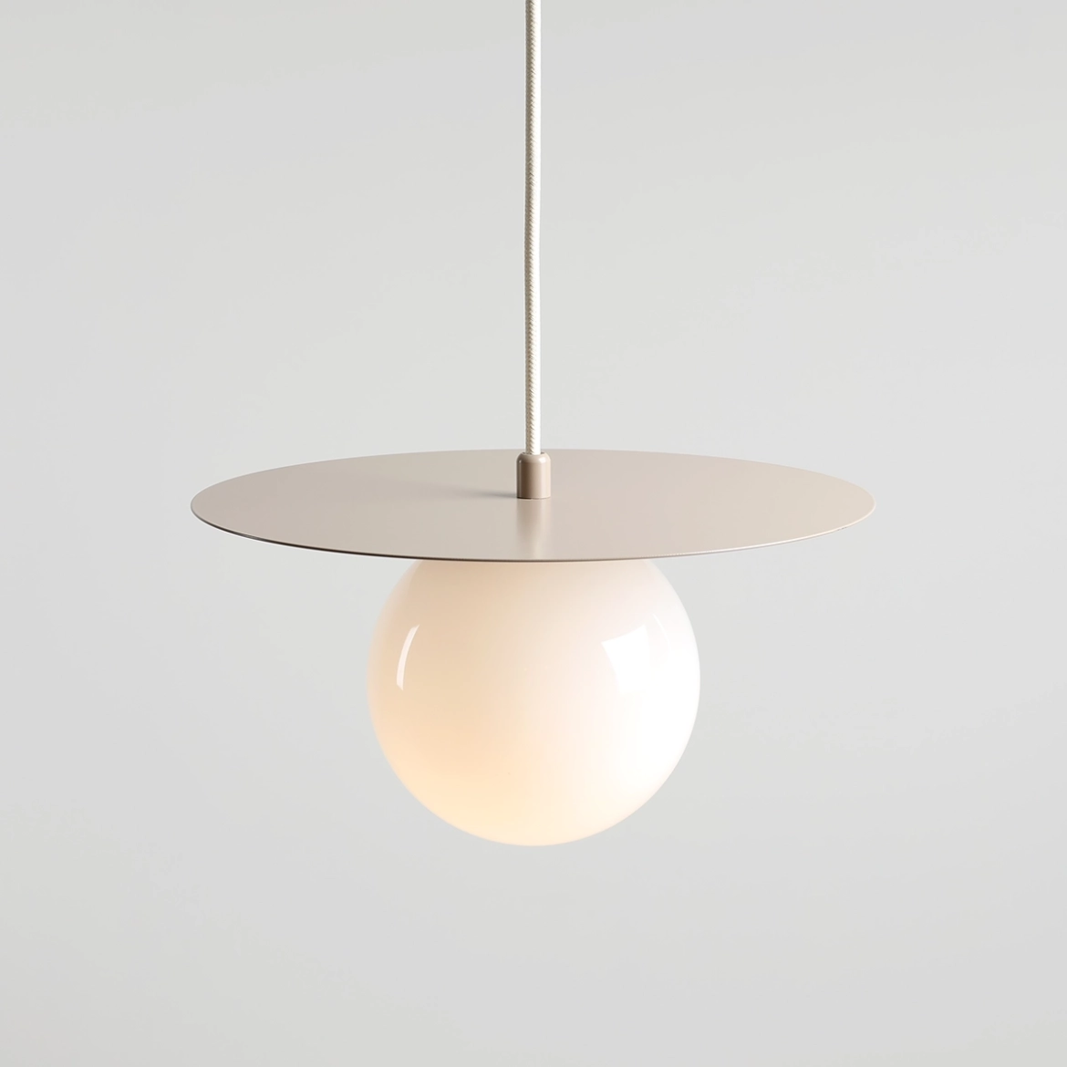 LAMPA WISZĄCA LOOP BEIGE S 1125G17_S Aldex
