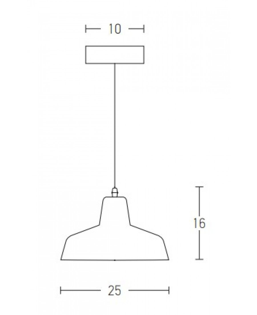 1655 SINGLE PENDANT CONCRETE Zambelis Lights