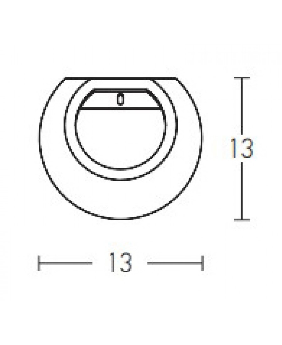 180021 WALL LIGHT CONCRETE 1XG9 Zambelis Lights