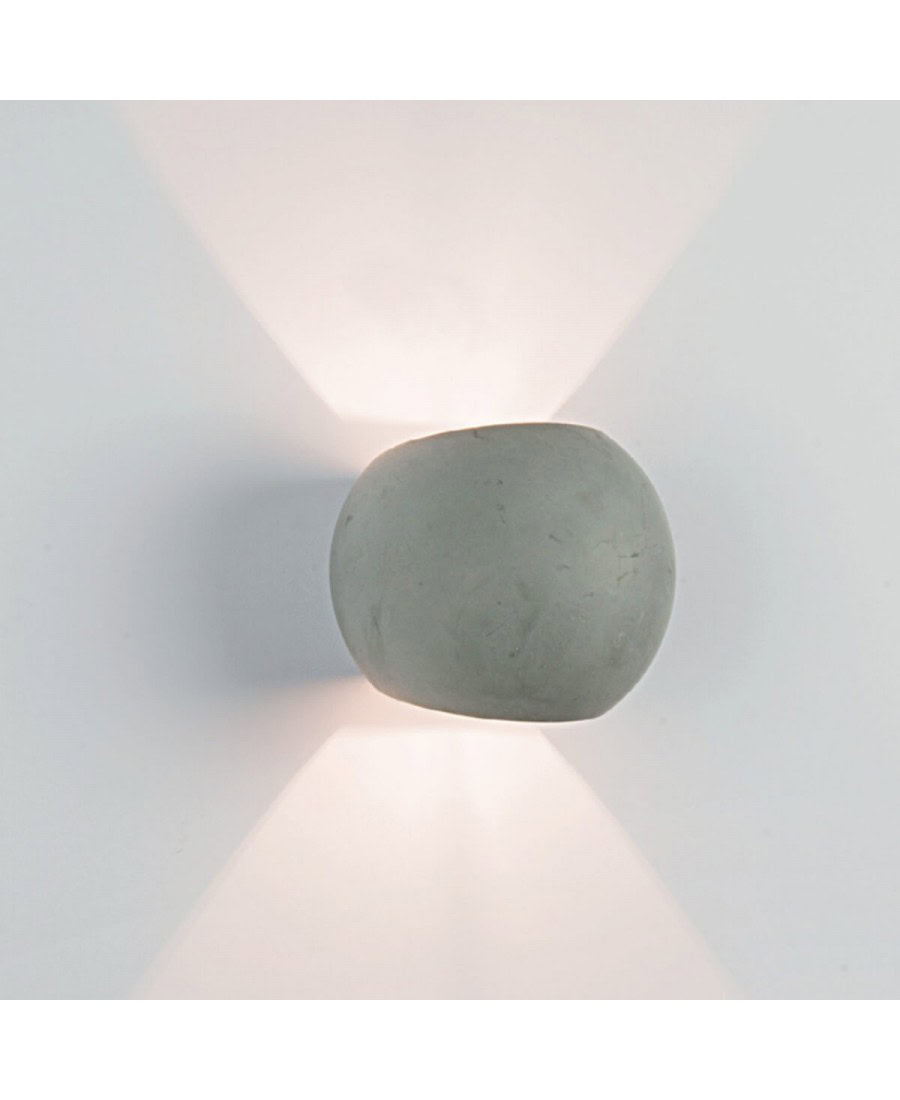 180021 WALL LIGHT CONCRETE 1XG9 Zambelis Lights