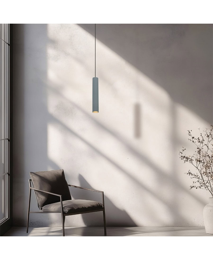 180024 PENDANT LIGHT CONCRETE 1XGU10 Zambelis Lights