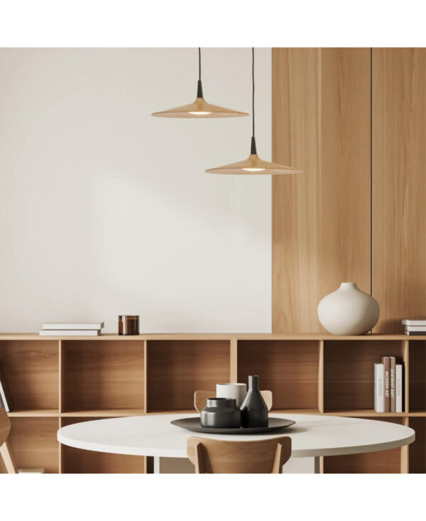 19150 PENDANT LIGHT WOOD LED 6W 3000K Zambelis Lights