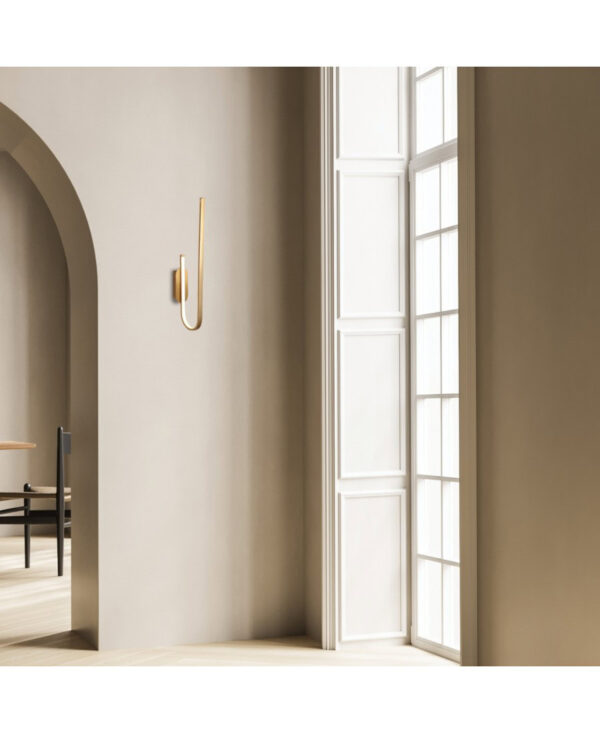 1935 LED WALL LAMP 21W 3000K GOLD Zambelis Lights