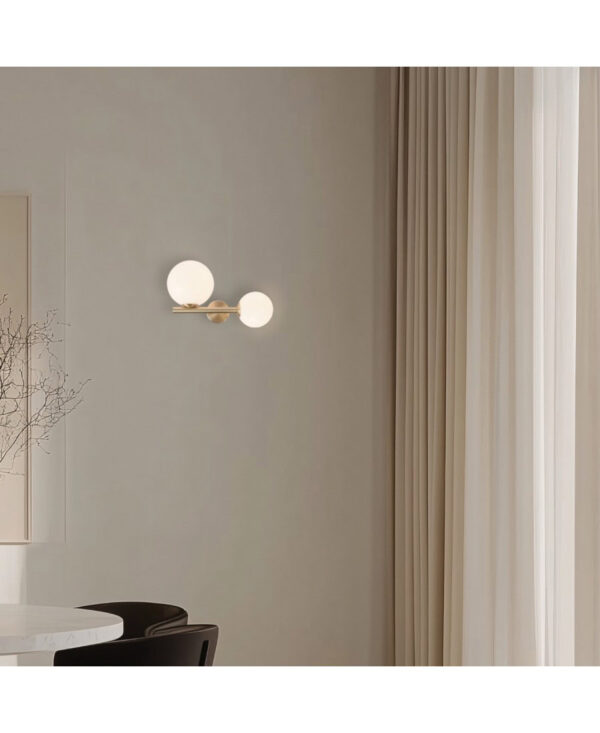 1995 SCONCE 1XE14/1XG9 GOLD Zambelis Lights