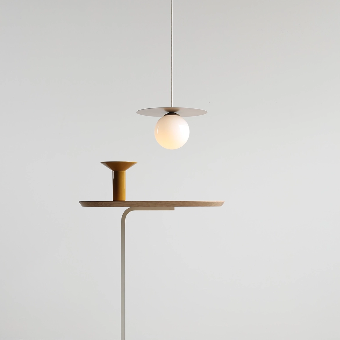 LAMPA WISZĄCA LOOP BEIGE S 1125G17_S Aldex