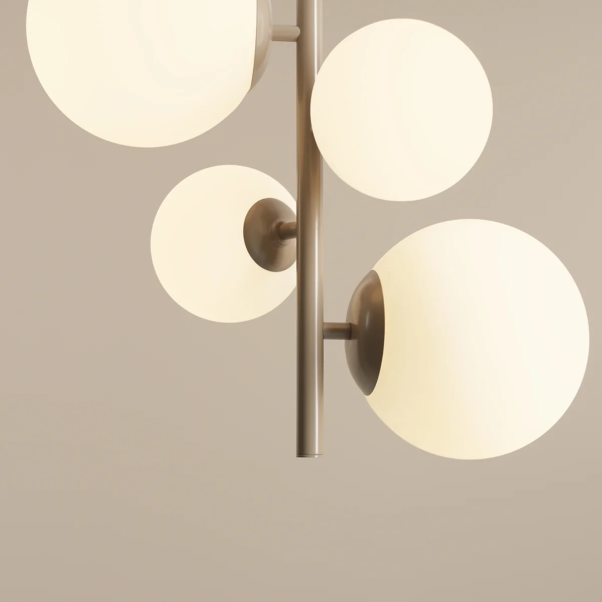 BLOOM 4 BEIGE 1091L17 Lampa wisząca #colours Aldex
