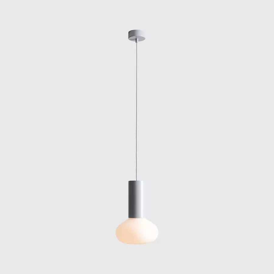 LAMPA WISZĄCA FLO GREY S (opal glass) 7000G22_S Aldex