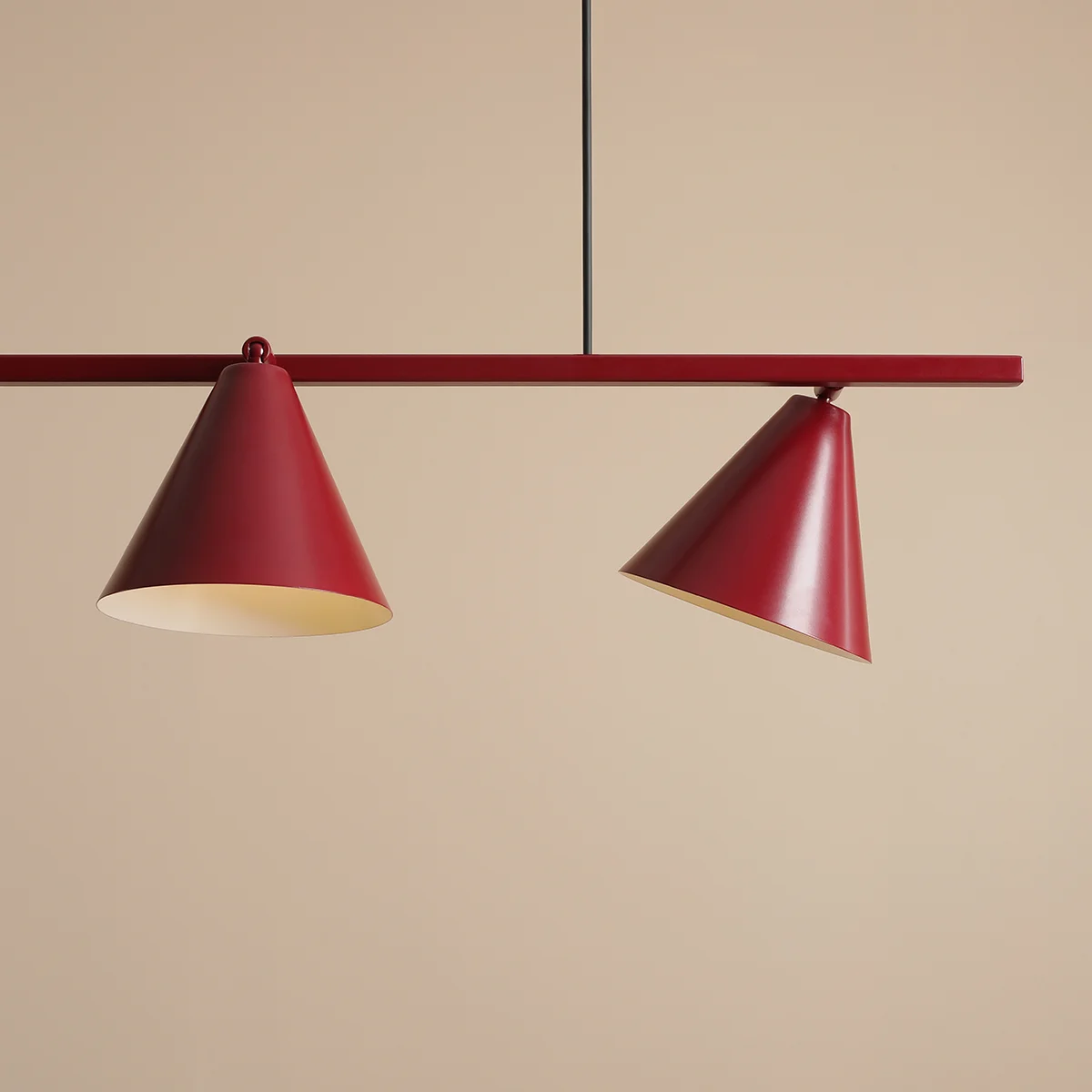 LAMPA WISZĄCA FORM 4 RED WINE 1108L15 Aldex