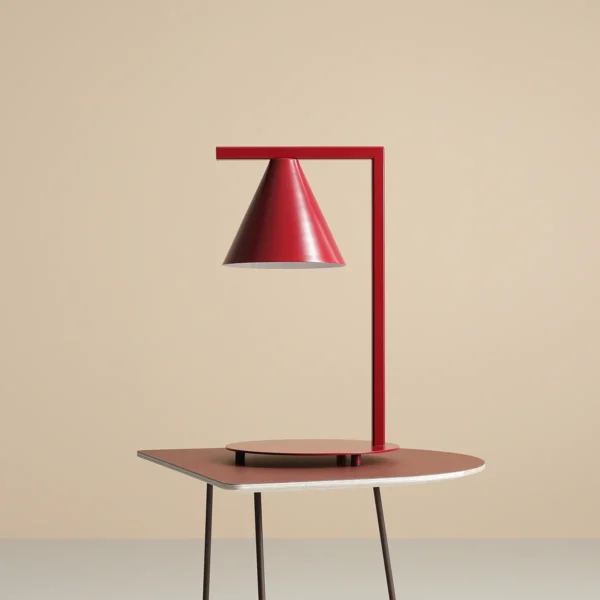 LAMPKA BIURKOWA FORM RED WINE 1108B15 Aldex