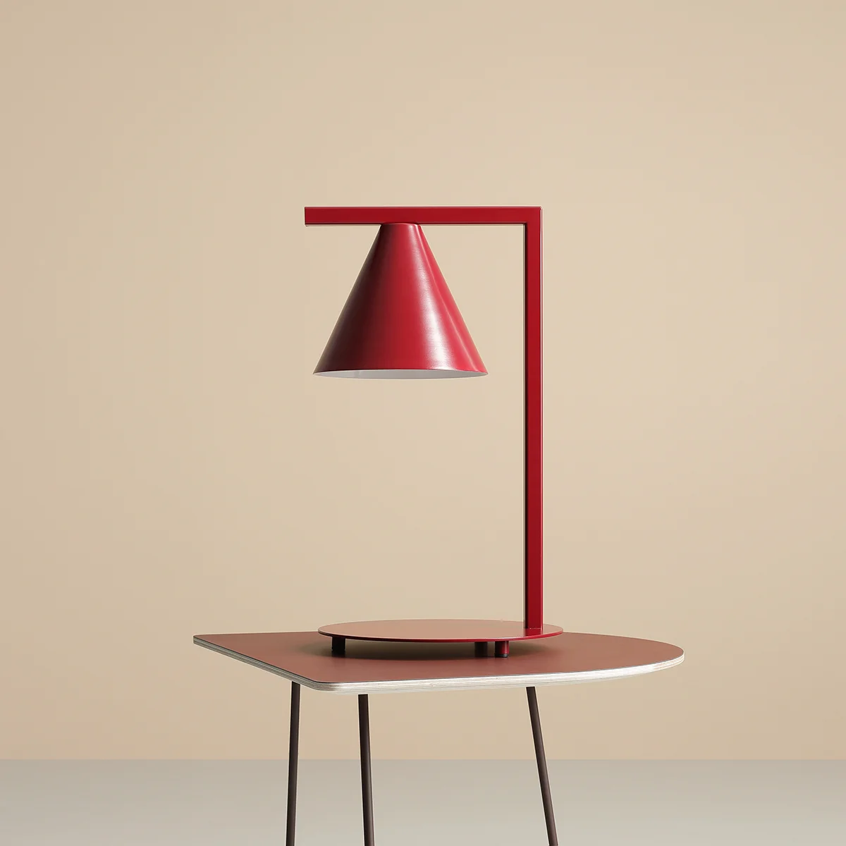 LAMPKA BIURKOWA FORM RED WINE 1108B15 Aldex