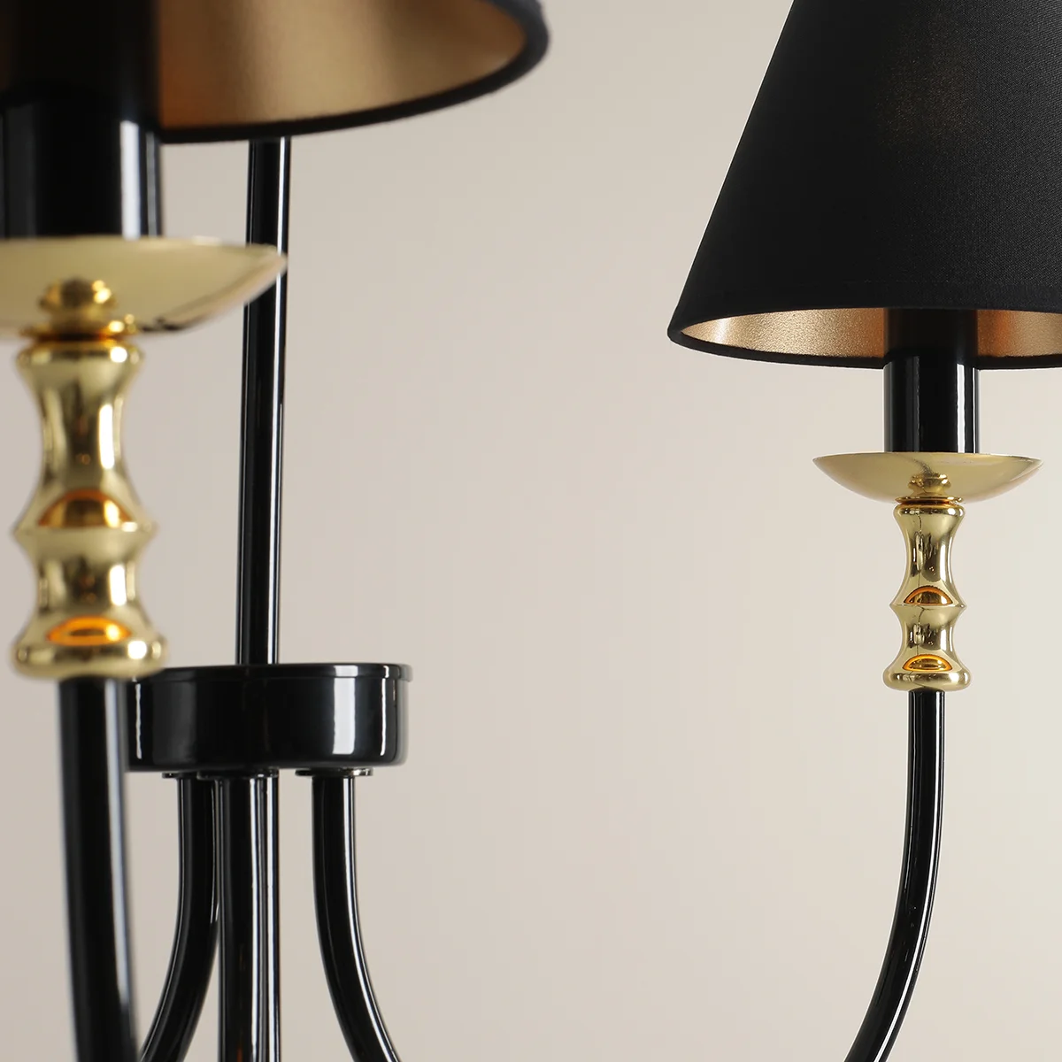 ROMA 3 BLACK 1118E1 Elegancki żyrandol Aldex