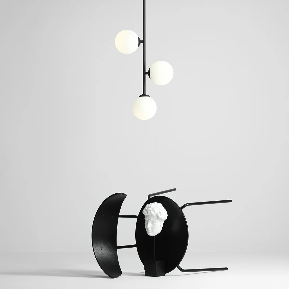 Lampa wisząca LIBRA 3 BLACK 1094PL_E1 ALDEX