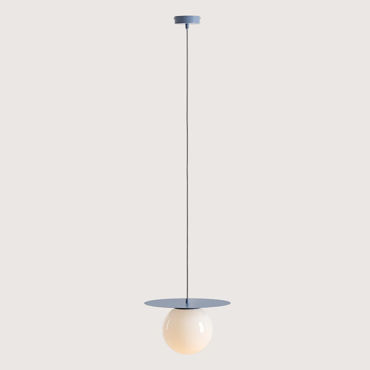 Lampa wisząca LOOP DUSTY BLUE M 1125G16_M Aldex