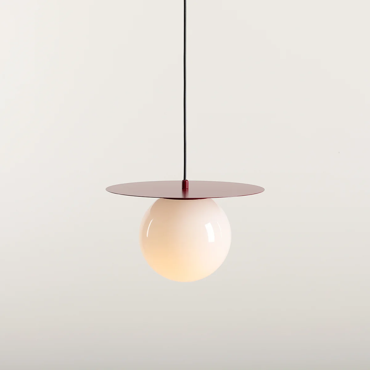 Lampa wisząca LOOP RED WINE M 1125G15_M Aldex