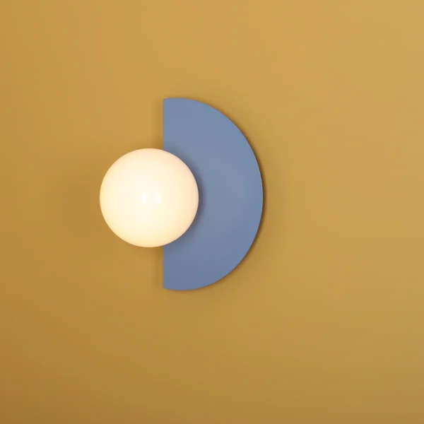 Lampa ścienna LOOP WALL DUSTY BLUE 1125C16 Aldex