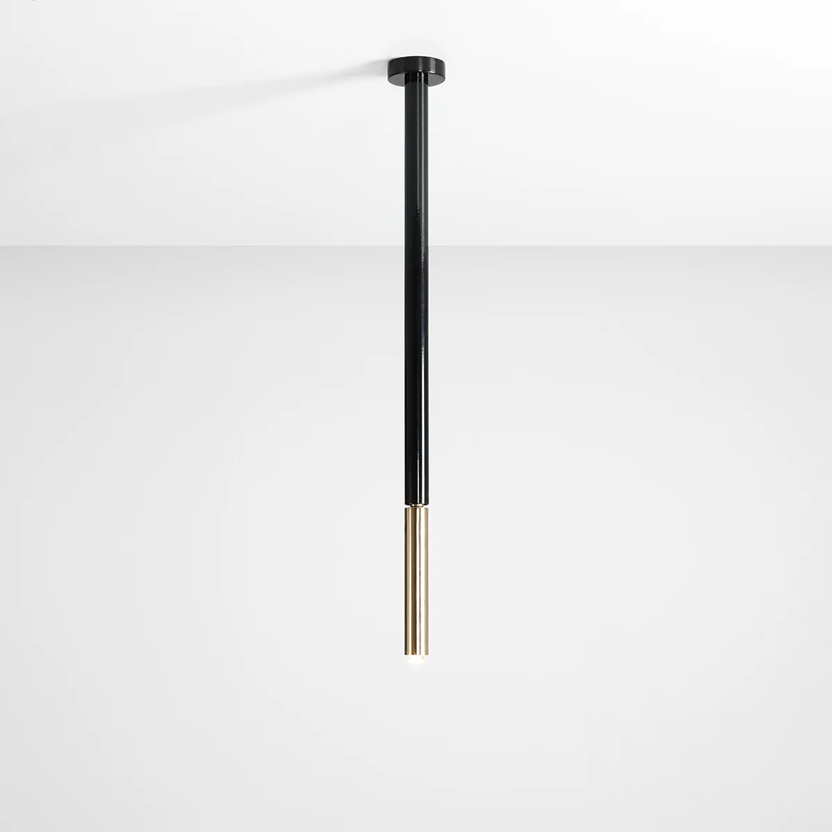Prosty plafon punktowy STICK ALL BLACK M 1067PL_G1_M Aldex