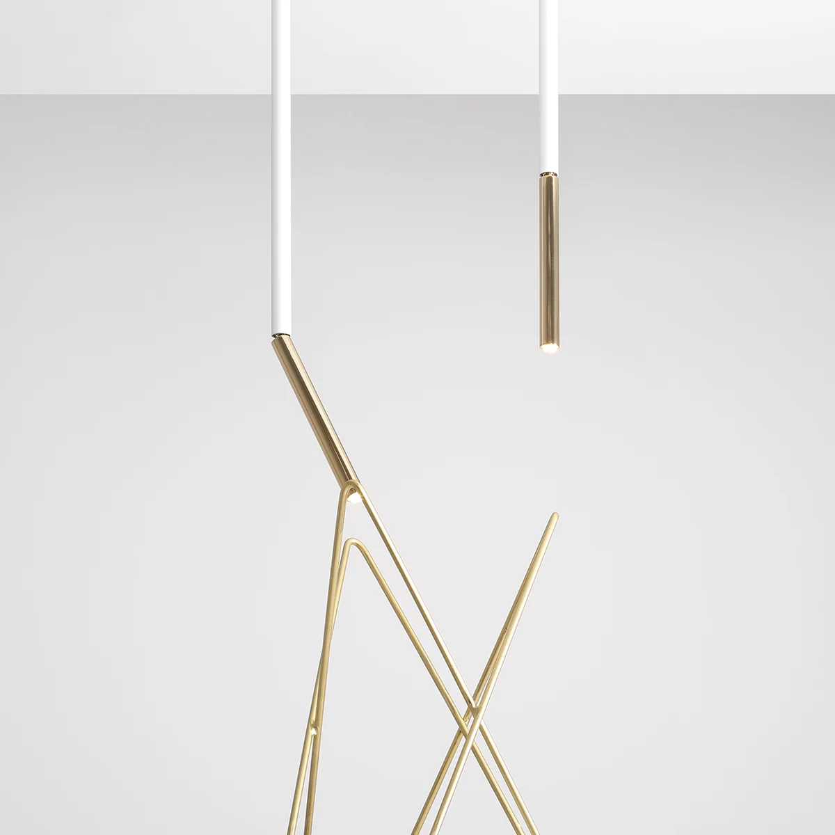 Prosty plafon punktowy STICK ALL WHITE L 1067PL_G_L Aldex