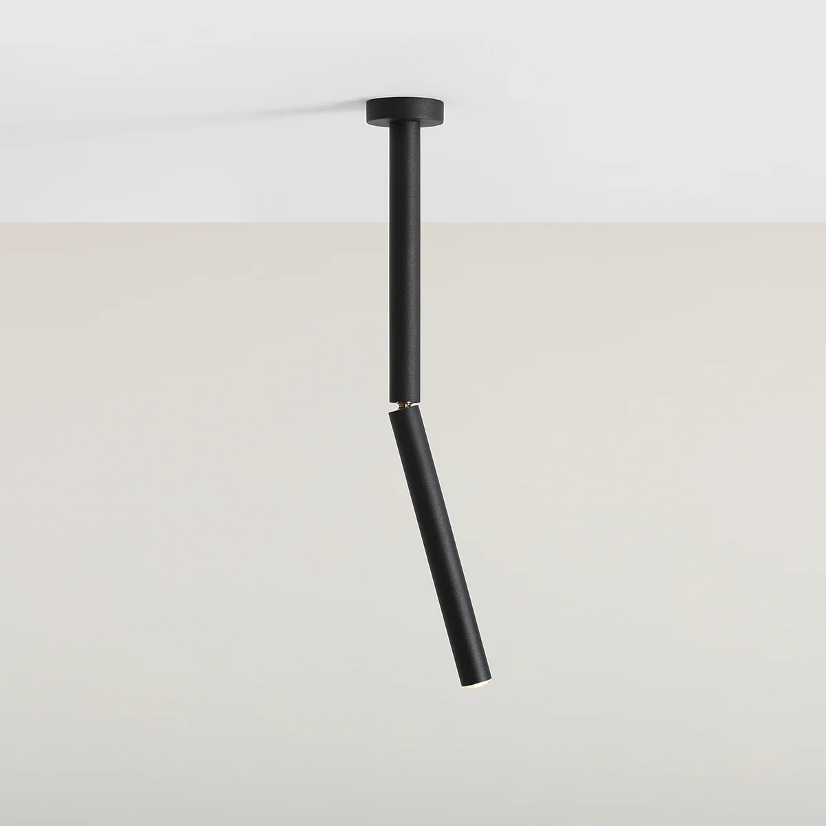 Prosty plafon punktowy STICK ALL BLACK S 1084PL_G1_S Aldex