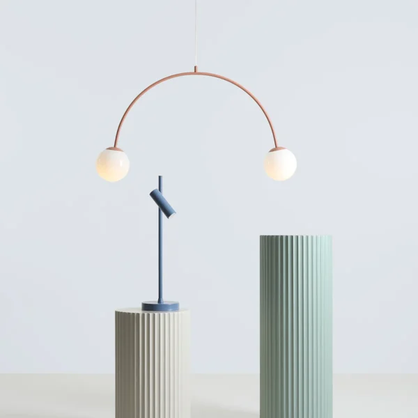 Lampa wisząca UNA 2 CORAL 1116H11 Aldex