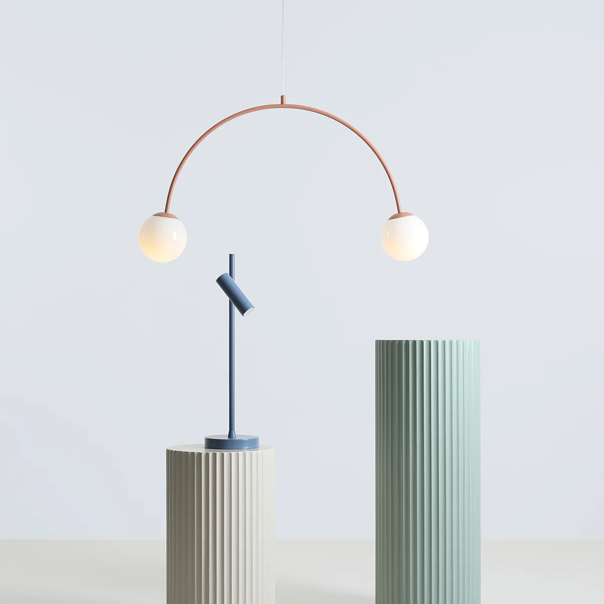 Lampa wisząca UNA 2 CORAL 1116H11 Aldex