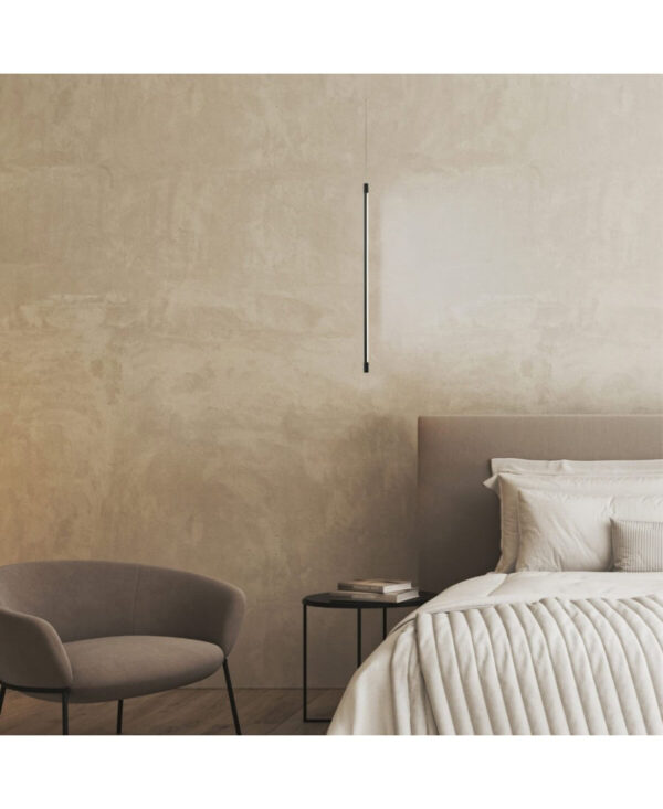 20121 LED PENDANT LAMP 12W 3000K ALUMINIUM BLACK Zambelis Lights