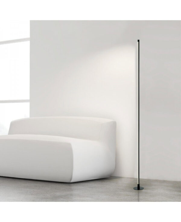 20123 LED FLOOR 20W 3000K ALUMINIUM BLACK Zambelis Lights