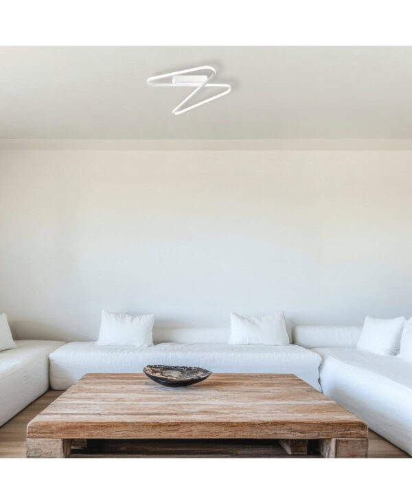 2065 CEILING LIGHT 45W 3000K ALUMINUM&SILICON SANDY WHITE Zambelis Lights