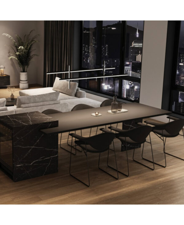 22023 PENDANT LED LIGHT 47W 3000K ALUMINIUM BLACK Zambelis Lights