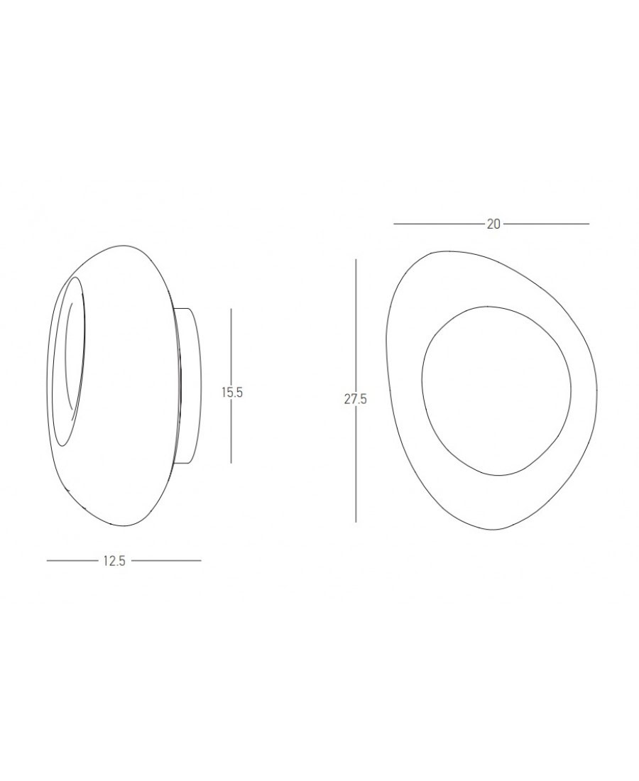 22048 WALL LAMP 1XE14 CHROME Zambelis Lights