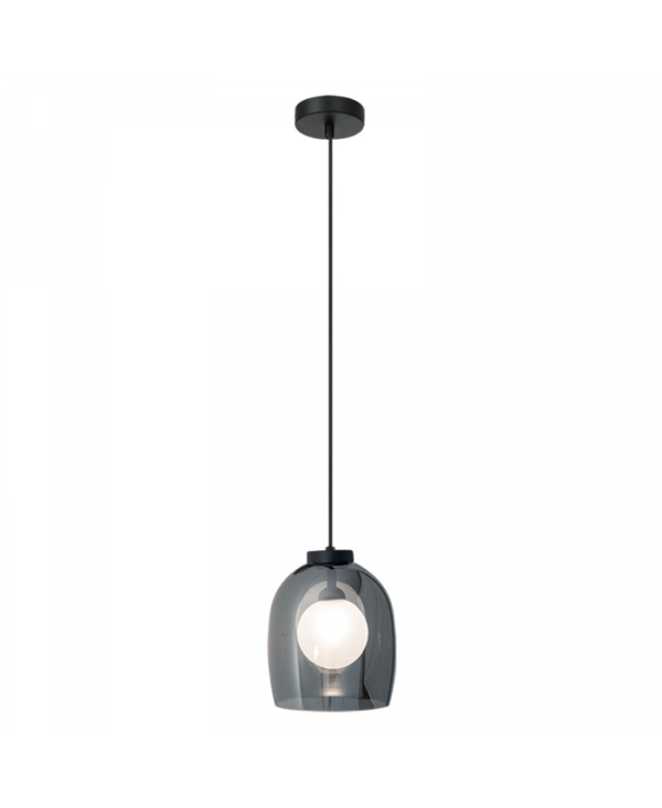 22051 PENDANT LIGHT G9 SMOKE-OPAL GLASS Zambelis Lights