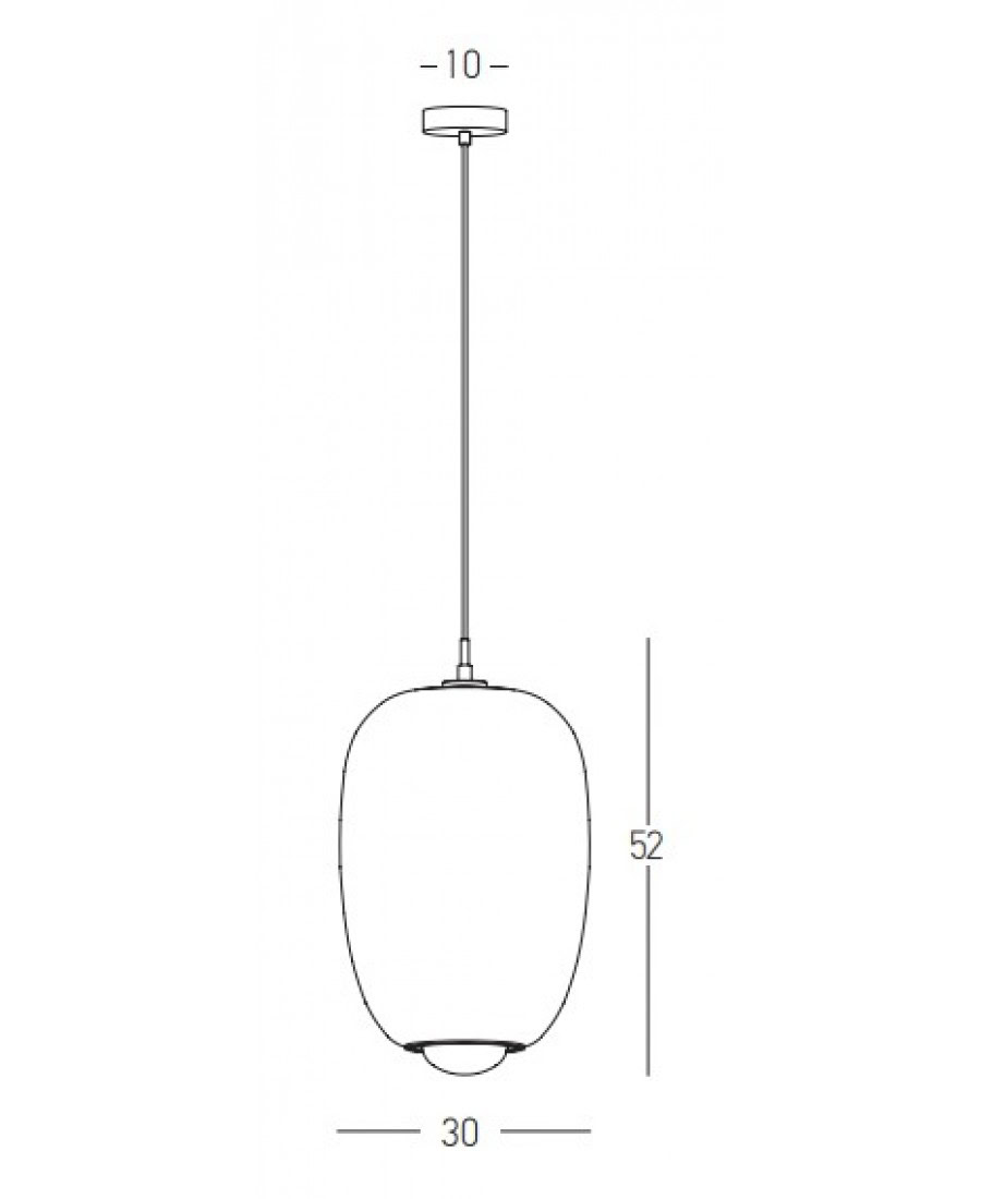 22056 PENDANT LIGHT G9 SMOKE GLASS - GOLD MAT Zambelis Lights