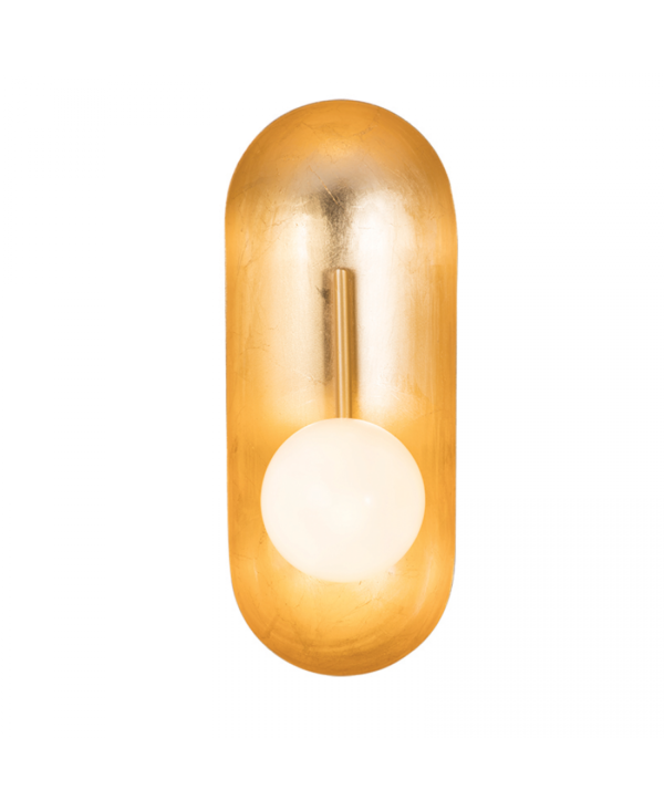 22059 WALL LIGHT G9 GOLD LEAF Zambelis Lights