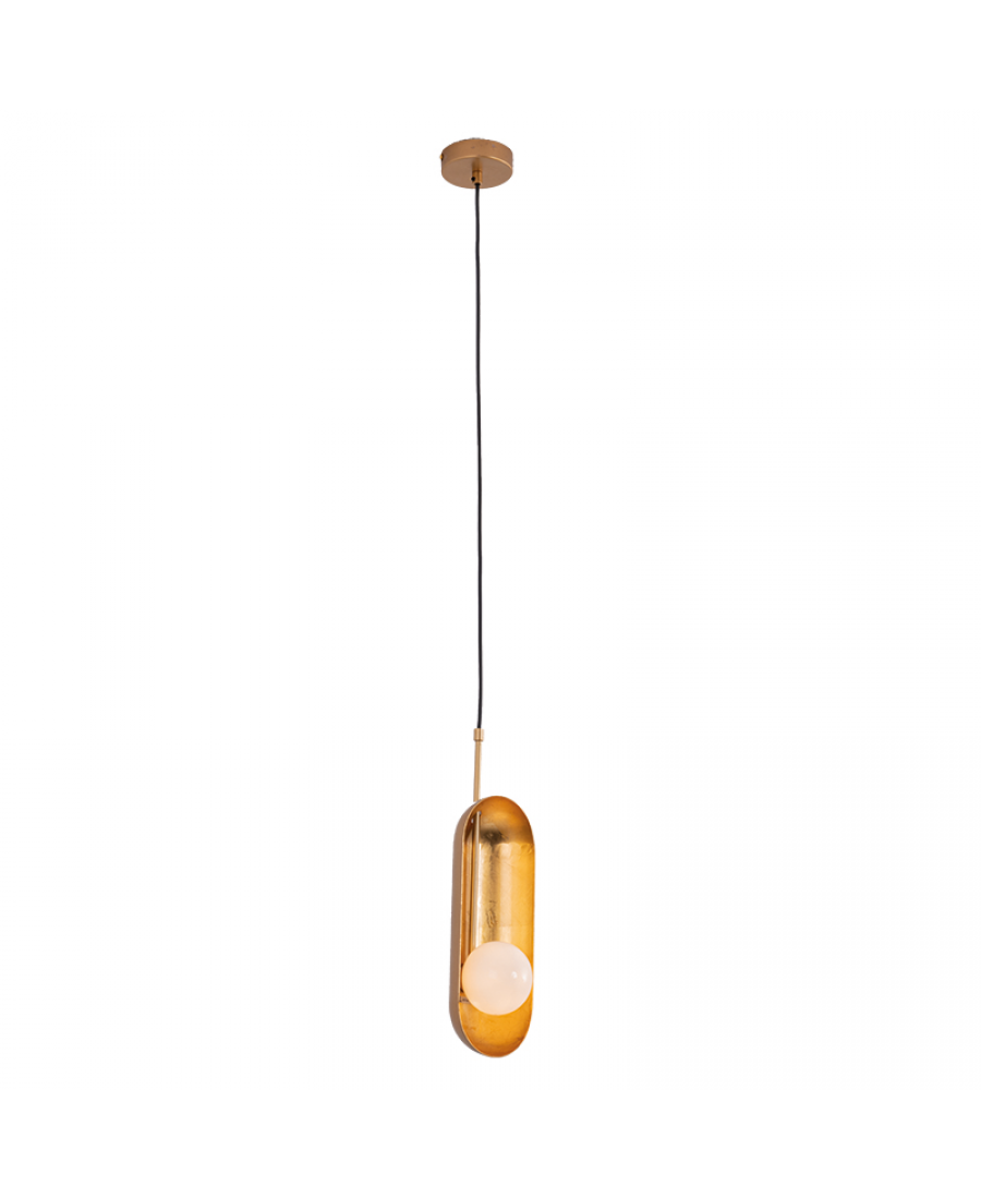 22060 PENDANT LIGHT G9 GOLD LEAF Zambelis Lights