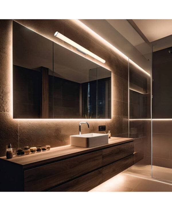 22086 LED WALL LIGHT 21W 3000K ALUMINIUM IP44 Zambelis Lights