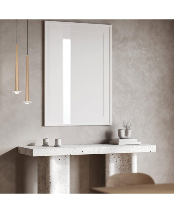 22111 PENDANT LED LIGHT 6W 3000K ALUMINUM -MARBLE GOLD MATT Zambelis Lights