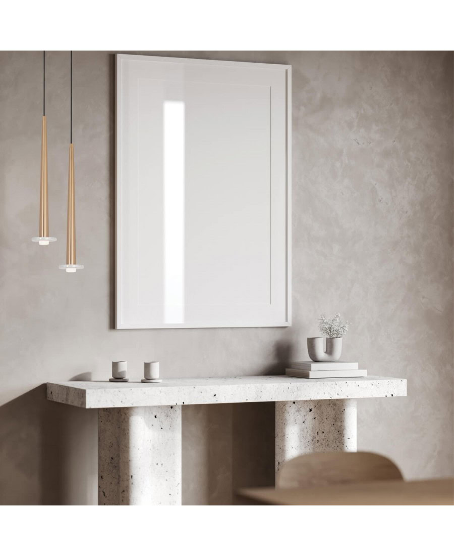 22111 PENDANT LED LIGHT 6W 3000K ALUMINUM -MARBLE GOLD MATT Zambelis Lights