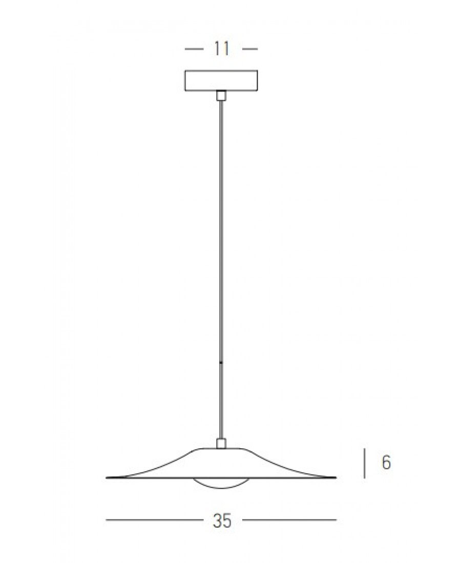 22129 HOTEL PENDANT LED LIGHT 12W 3000K WHITE Zambelis Lights