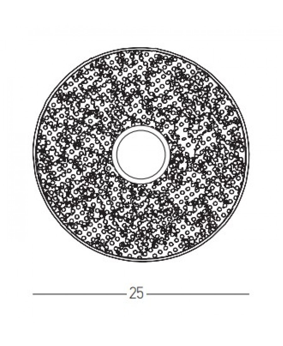 22175 WALL LIGHT BUSH - BLACK 1XE27 Zambelis Lights