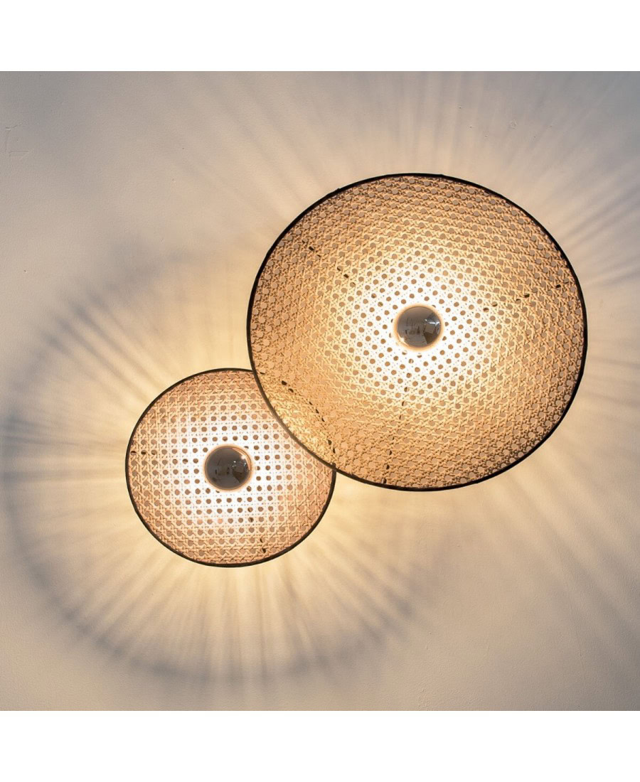22175 WALL LIGHT BUSH - BLACK 1XE27 Zambelis Lights
