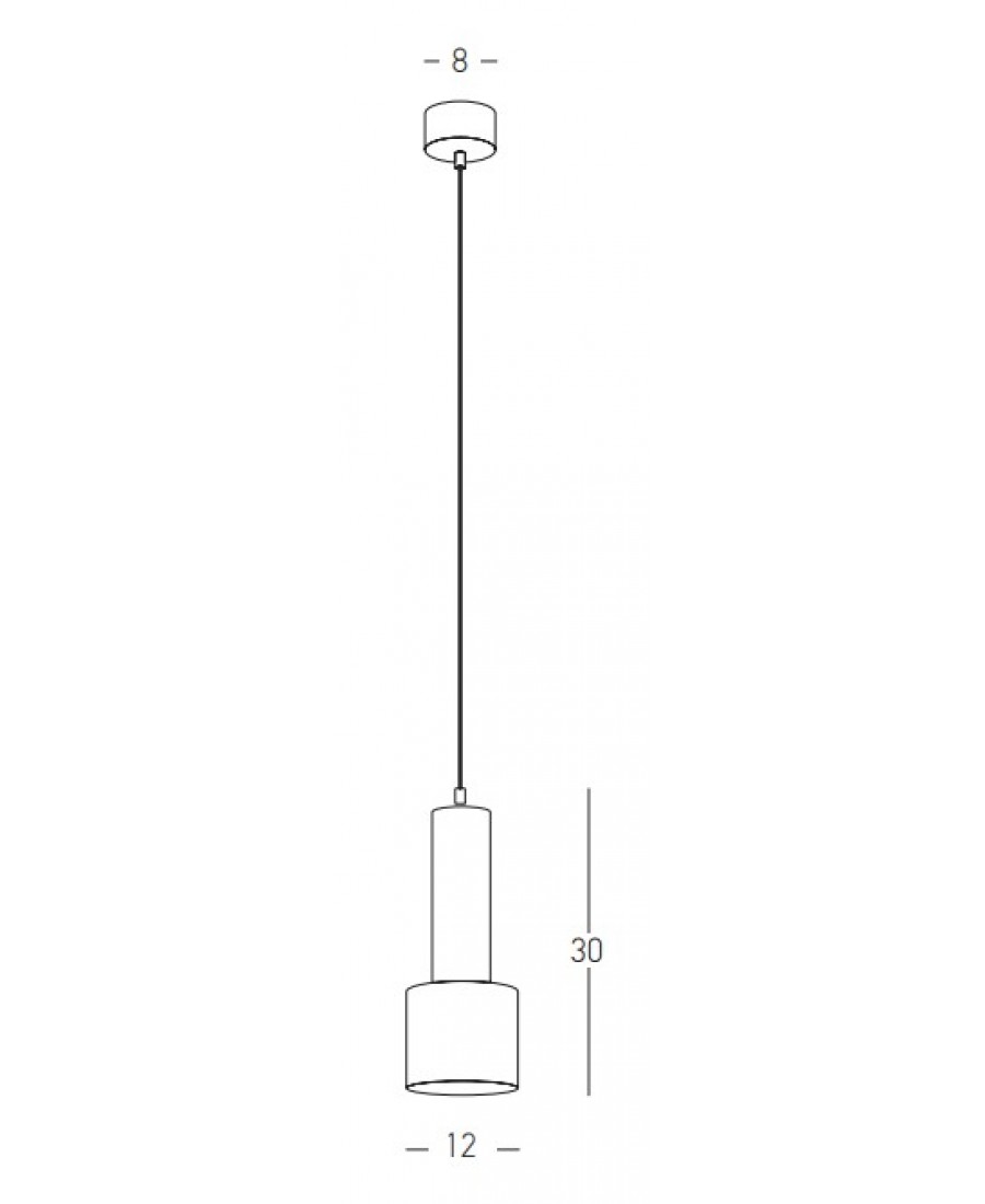22184 PENDANT LIGHT 1XGU10 SANDY BLACK-GOLD Zambelis Lights